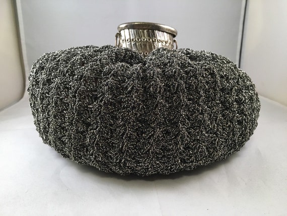 Vintage Ice Bag Purse - Metallic Silver - image 2