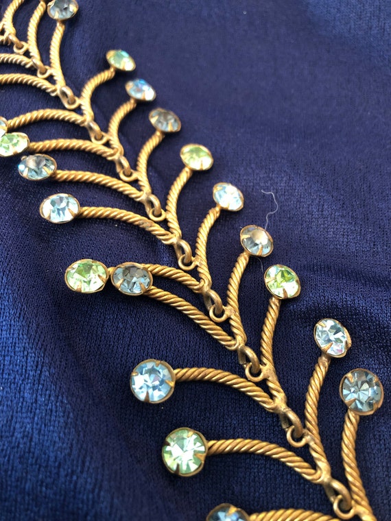 Vintage Italian Necklace and Earring Set - image 3