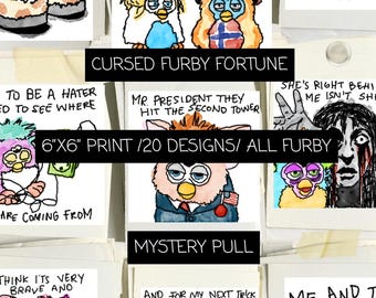 Furby Fortune Print