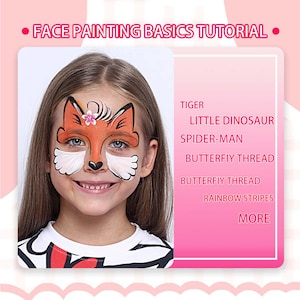Face Painting  Video Tutorials for Beginners  Pros | Fun Art Gift for Kids & Adults