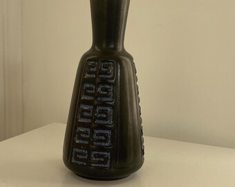 Wazon ceramiczny Frank Keramic z lat 60. XX wieku w stylu duńskim, skandynawski