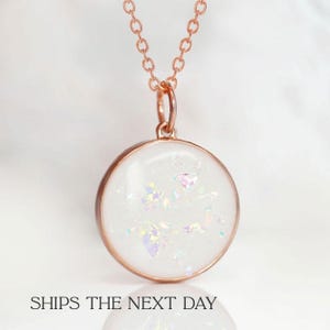 DIY Kit breastmilk jewelry for making a necklace round disc for DIY breast milk jewelry  necklace making