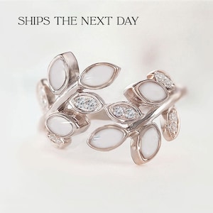 DIY Kit breastmilk jewelry for making a ring. leaves and branch style silver ring for diy kits. breastmilk jewelry ring diy kit Keepsakemom