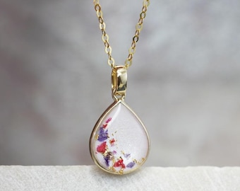 DIY Kit breastmilk jewelry for making a necklace 10x8mm teardrop shaped mother/ baby for DIY breast milk jewelry drop necklace making