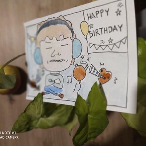 tarjeta de felicitación personalizada