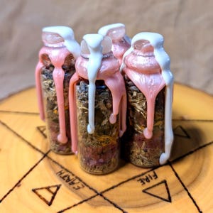Self Love Spell Jar | Witchy Altar Decor | Feminine Energy & Tranquility Spiritual Gift