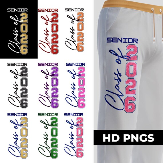 Senior 2026 Vertical PNG Cricut, 2026 Graduation PNG , Class of 2026 png , Senior Pants 2026 , Senior 2026 Png Clipart, Last First Day png