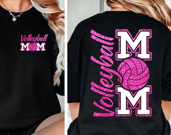 4x Volleyball Mom PNG, Glitter Mama Shirt, Volleyball PNG, Volleyball Mama png , Volleyball Shirt , Game Day , Digital download