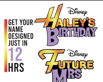 Diseño de nombre personalizado de Hannah Montana, Hannah Montana Png, camiseta con el logotipo de Hannah Montana Archivo PNG de alta calidad, descarga instantánea