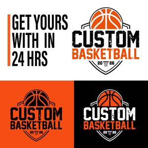 Custom Basketball PNG SVG, Distressed Sports Sublimation Design, Gameday Basketball Word Art Shirt Graphic, Team Spirit Design