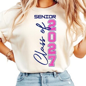 Senior 2027 Vertical PNG Cricut, 2027 Graduation PNG , Class of 2027 png , Senior Pants 2027 , Senior 2027 Png Clipart, Last First Day png image 8