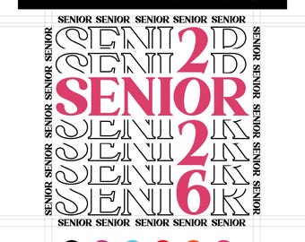 Senior Mom Svg png Senior 2026 SVG Senior 2026 PNG, Class of 2026 Svg Class of 2026 png, Graduation 2026 Svg, Graduation Svg