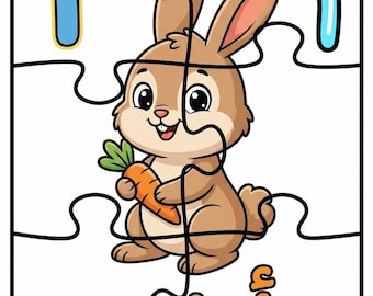 Puzzle Alphabet arabe | Activité d'apprentissage pour les enfants (PDF)