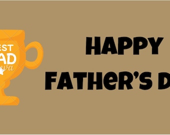 Pancarta del Día del Padre