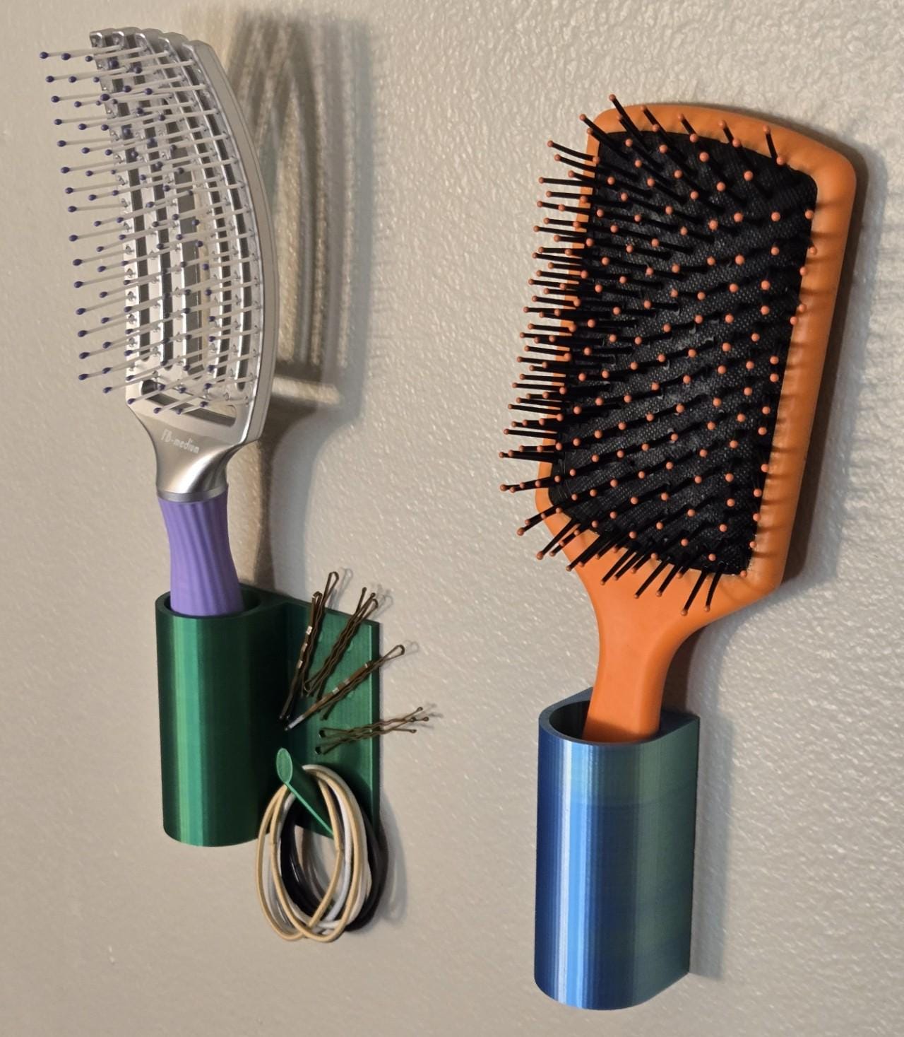 2Pcs Bathroom Comb Holders, Hair Brush Holder Storage Supplies - View #4