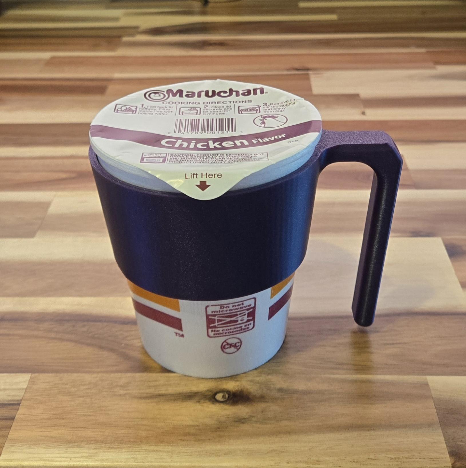 RamenGrip -  Ramen Cup Sleeve - Turn Your Ramen Into a Mug!