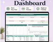 Simple Paycheck Budget Spreadsheet Template for Microsoft Excel & Google Sheets | Digital Product Download