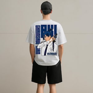 Téléchargement numérique de dessins animés à la tronçonneuse Aki Hayakawa avec des fichiers PNG et Svg de haute qualité pour sublimation, DTF, DTG, HTV et plus encore !