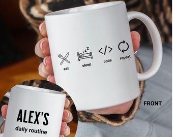 Computer Geek Coffee Mug: Techie Gift for Coders