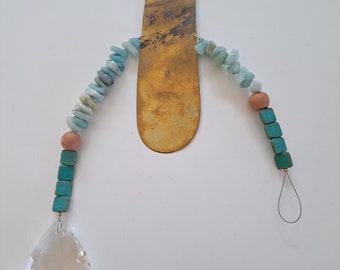 One of a kind handmade sun catcher