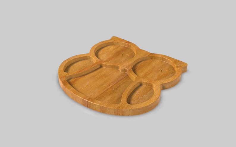 Cnc Router Files for Owl Serving Tray, Animals Plate Cnc Router Files ...