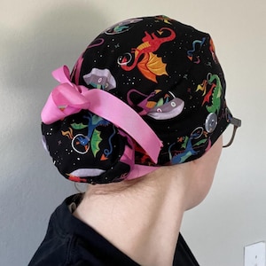 Space Dragon Scrub Cap