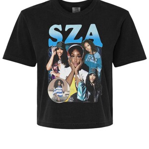 SZA Tシャツ、SZA Tシャツ、SZAツアーシャツ、グランドナショナルツアー、ケンドリック＆SZAツアー、SZAグラフィックTシャツ