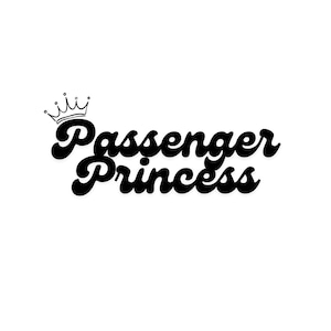 Princesse passagère - Téléchargement SVG