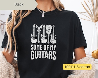 面白いギターTシャツ - ギターコレクター、ミュージシャンへのギフト