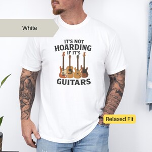 It’s Not Hoarding If It’s Guitars T-Shirt - Guitarist Tee - Music Lover Gift - Guitar Player Shirt - Musician Unisex Tee - Guitar Hoarder
