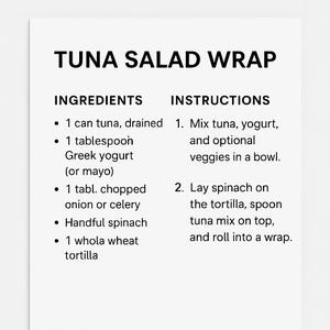 Week Budget Friendly Healthy Meal Planner for 1, Includes Recipes, Grocery List, 3 Meals a Day Plus Snacks