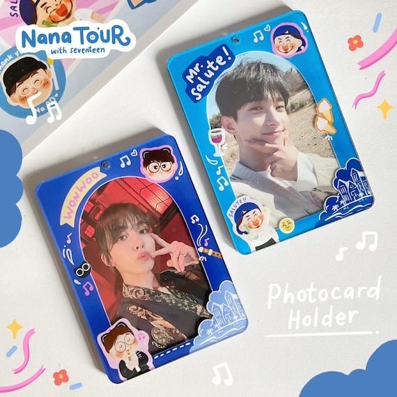 Seventeen Nana Tour Acrylic Photocard Holder: SVT Kpop Fan Gift - Etsy