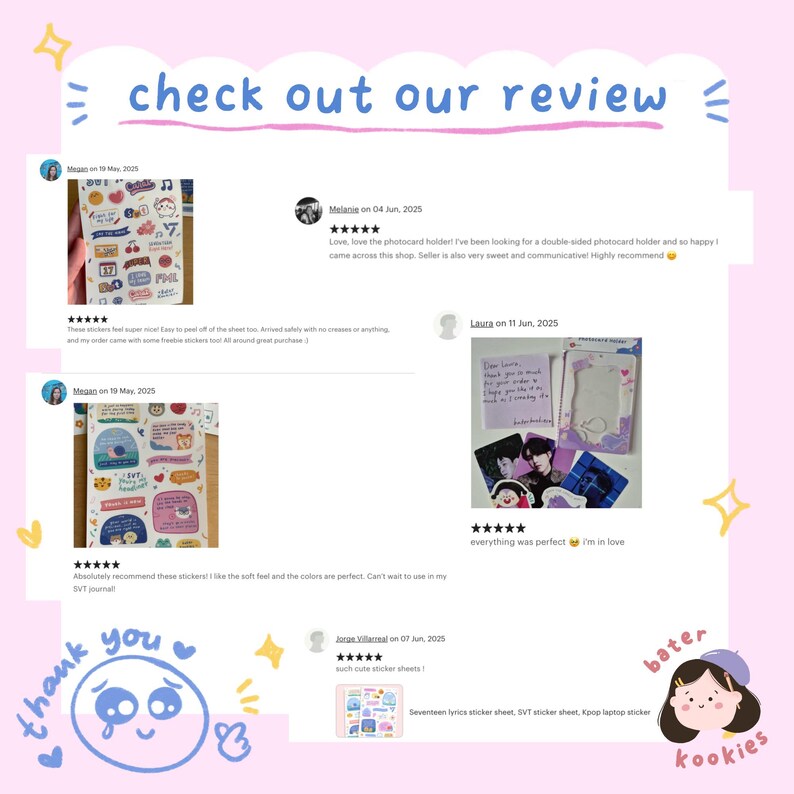 Scoups Seventeen Melon Ppang Sticker: Kpop Waterproof Vinyl Sticker - Etsy