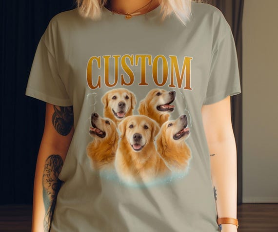 T-shirt personnalisé pour animaux de compagnie, couleurs