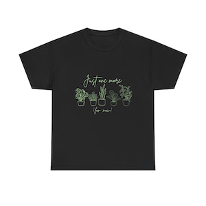 Plant Lover&#39;s Unisex Heavy Cotton Tee - Perfect for Gardeners, Nature Enthusiasts, Housewarming Gifts, Casual Wear, Eco-Friendly Apparel