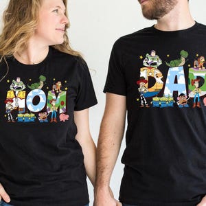 Toy Story Custom Shirt Toy Mom Shirt Dad Shirt Story Birthday Shirt Family Matching Shirt Toy Story Sis Bro Couple Tee Parents Shirt