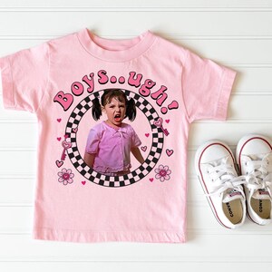 Jungen Ugh Shirt Lustiges Valentinstag Shirt Jungen Ugh! T-Shirt Retro Valentine Shirt Valentinstag Geschenk Galentine's Day Tee Lustiges Kleinkind Girly Tee