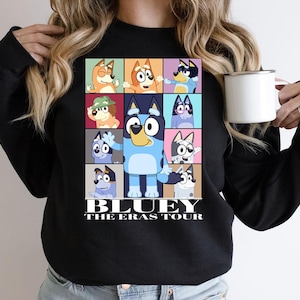 Blue Tour Shirt Blue Dog Family Matchin Shirt Blue Dog Cartoon Shirt Midnights Blue Shirt Funny Shirt Blue Shirt Toddler Shirt Cute Toddler