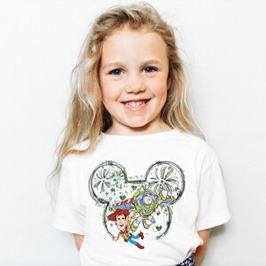 Mickey Head Toy Story Shirt Toy Story Characters Tee Woody Shirt Terry Buzz Rex Tee Disney Shirt Trendy Shirts Disney Family Vacation Tee