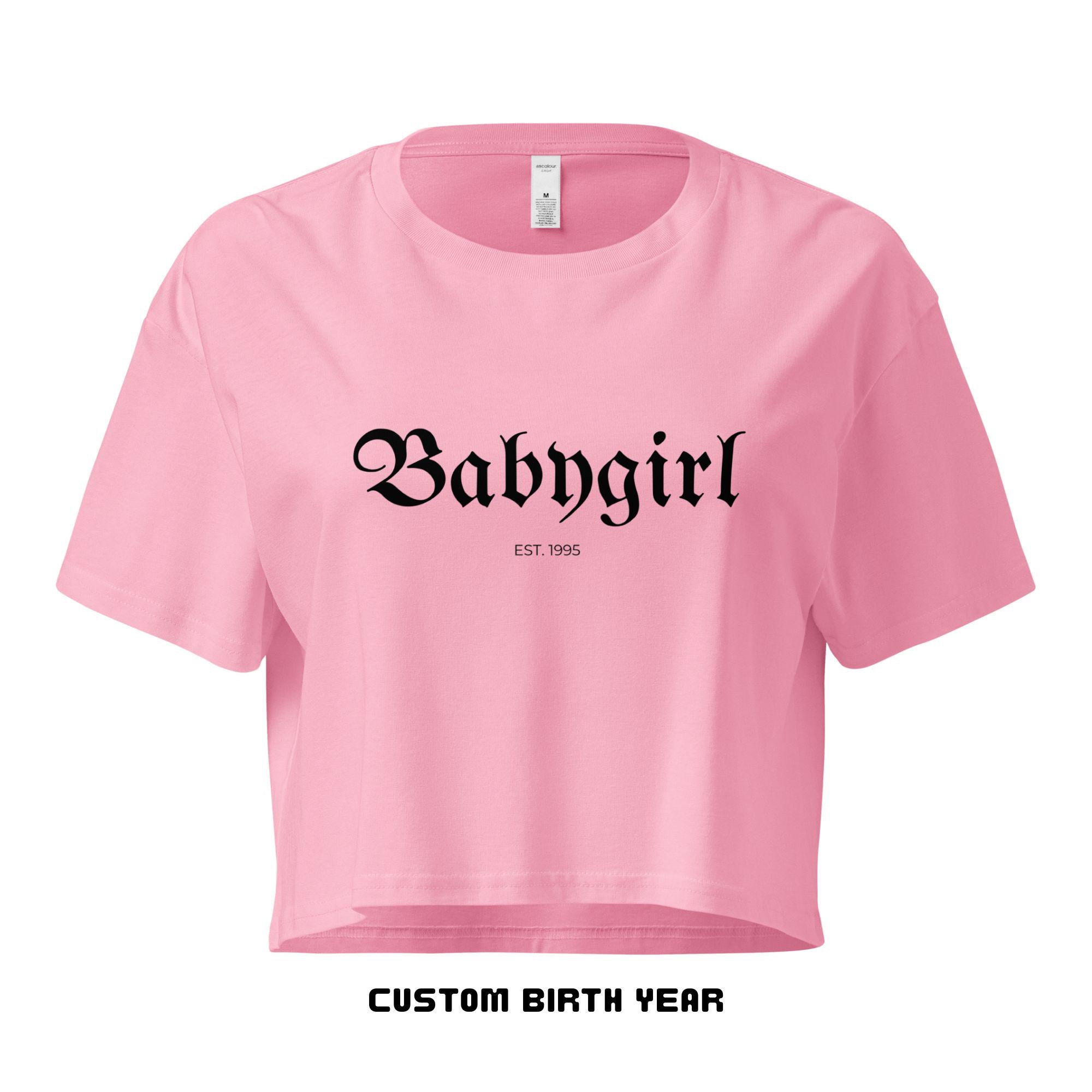 Yes Daddy Baby Girl Crop Top 