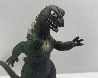 Figura de acción de Godzilla Toho Imperial Toy de 1985, monstruo articulado de 6 pulgadas