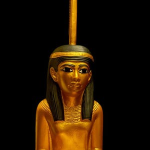 Maat Goddess Large Extraordinary Piece - Goddess Of Judgment & Truth - Home - Art Decor - Egyptian Mythology