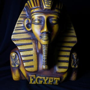 Egyptian King Tutankhamun mask - king of Egypt king tut replica mask - Home Decor & Art Decor