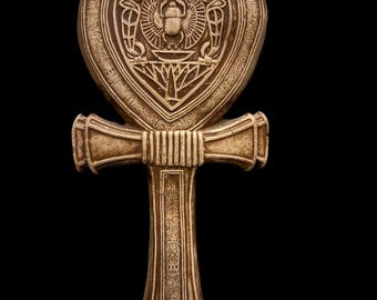 精麻のお飾り　エジプト　アンク　鍵 生命のアンクの鍵。エジプトのキーホルダー愛好家、古代エジプトの生命
