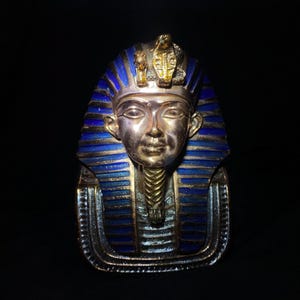 Handmade Stone King Tut Mask - Egyptian Replica