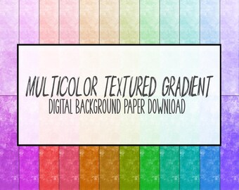 Digitale papierachtergrond met veelkleurige textuurgradiënt voor scrapbooking, planner, ontwerp