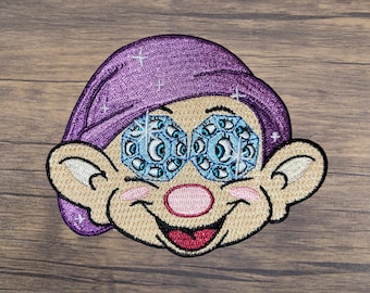 Diamond Eyes Dwarf Iron-On Embroidered Patch