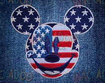 American Icon Iron-On Embroidered Patch