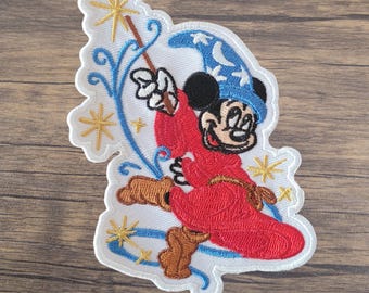 Sorcerer Mouse Iron-On Embroidered Patch