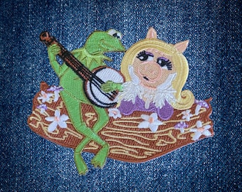 Rainbow Connection Iron-On Embroidered Patch